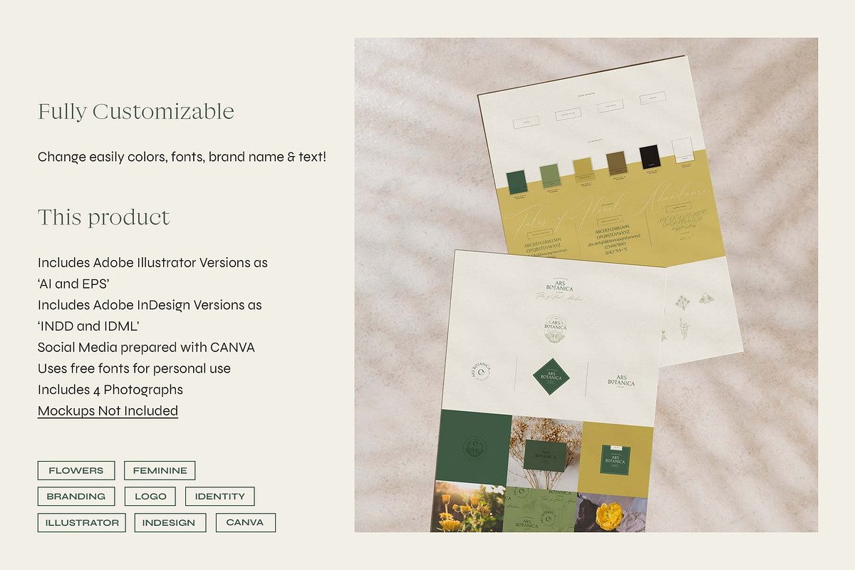 Ars Botanica | Full Identity Pack, a Branding & Logo Template by The Responsible Creatives (Photo 2 of 17)