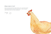Watercolor Animals Clipart Set, an Object Graphic by NiKO (Thumbnail 3 of 4)