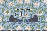 Medieval Floral Seamless Pattern, a Pattern Graphic by likorbut (Thumbnail 1 of 13)