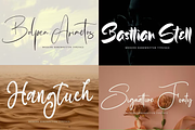 300+ Modern Handwritten Script Fonts, a Script Font by ThePhoton (Thumbnail 7 of 7)