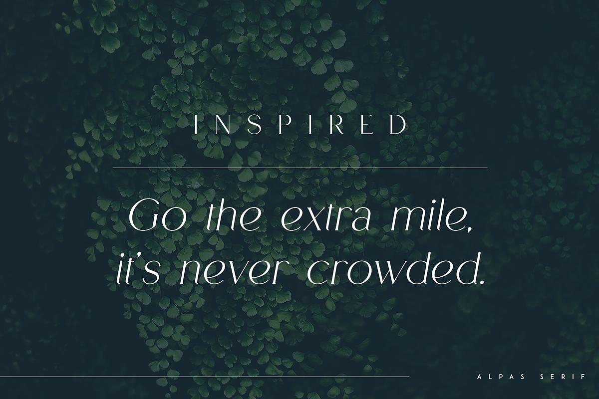 Alpas - soft serif typeface, a Serif Font by Only Fonts (Photo 5 of 11)