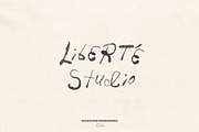 Liberte Hand Painted Font, a Handwritten Font by Madeline ODonoghue Design (Thumbnail 6 of 11)
