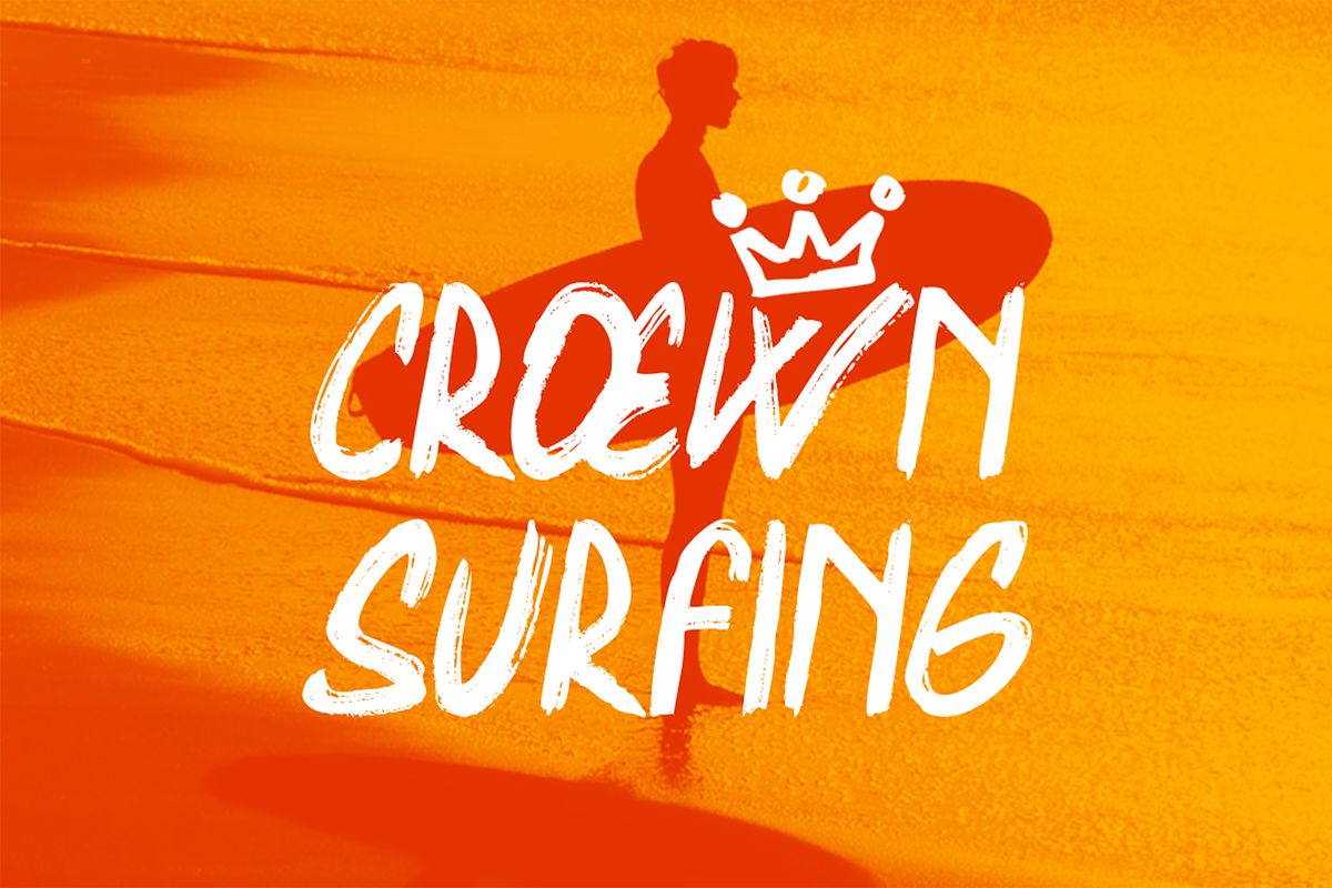 Summer Lagoon - Brush Display Font, a Handwritten Font by Pekotype (Photo 14 of 15)