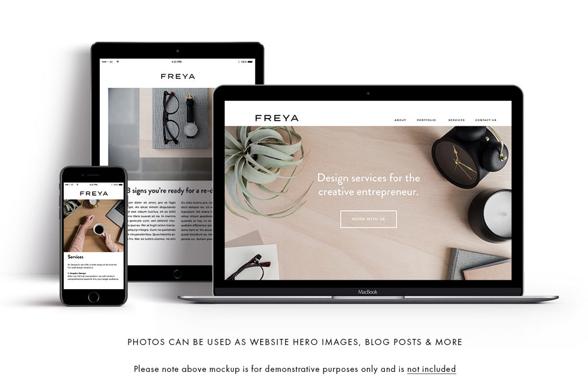 Freya Stock Photo Bundle, a Household Mockup by Moyo Studio (Photo 9 of 13)