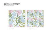 Floral Blossom. Seamless patterns, a Pattern Graphic by oxygen_8 (Thumbnail 3 of 8)