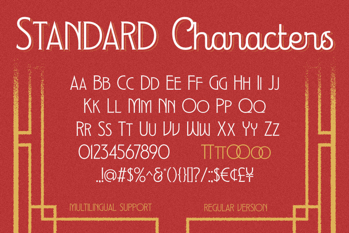 Hominer Art Deco Font, a Sans Serif Font by Letterhend Studio (Photo 5 of 10)
