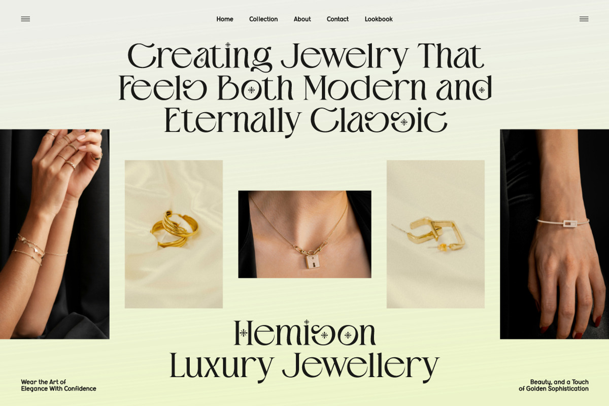 Desinore – Elegant Luxury Serif Font, a Serif Font by kangfont Studio (Photo 4 of 9)