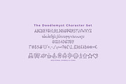 Doodlemyst Mystical Doodle Font, a Handwritten Font by Graphic Spirit (Thumbnail 2 of 8)
