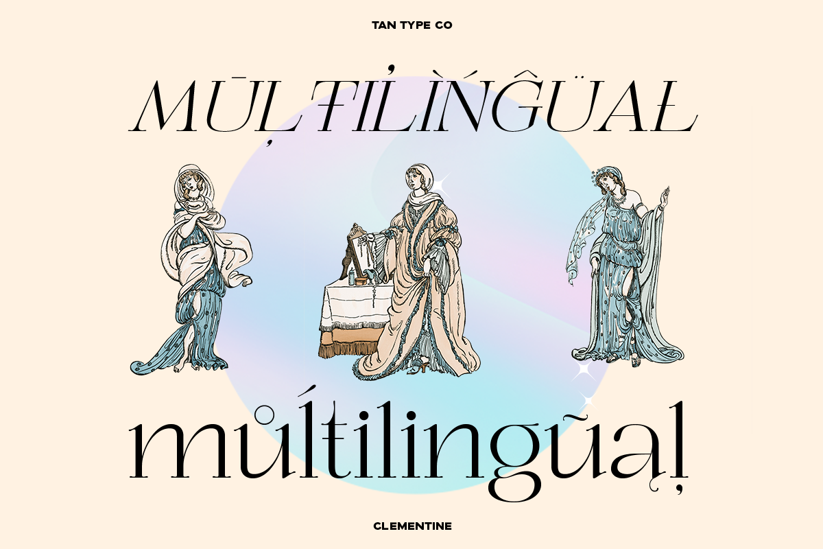 TAN - CLEMENTINE, a Serif Font by TanType (Photo 9 of 20)