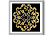 Damask Vector Pattern. Orient, a Decorative Illustration by FineArtStudio (Thumbnail 3 of 3)