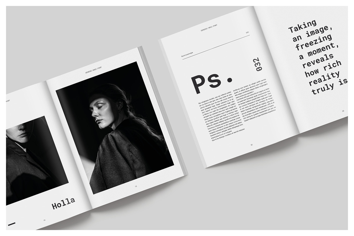GENESIS Creative Portfolio, a Magazine Template by Arif Tri Ananta (Photo 4 of 14)
