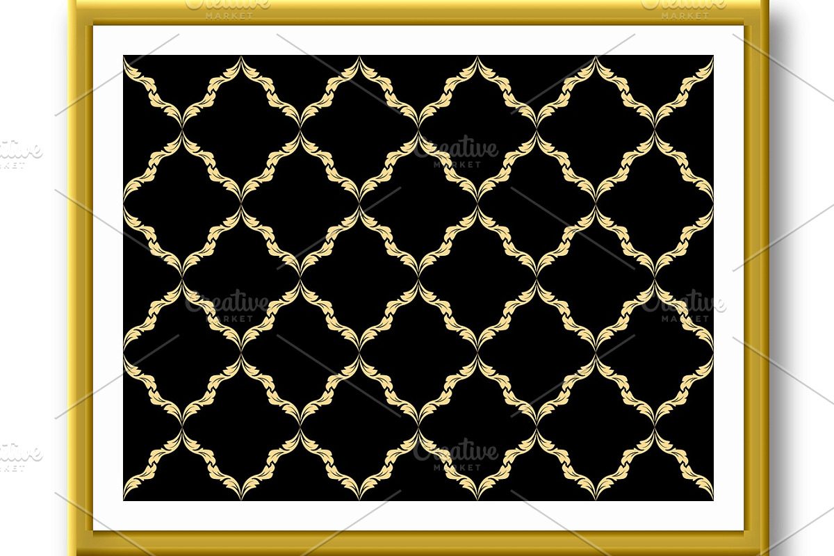 Abstract geometry pattern, a Pattern Graphic by RODINA (Photo 2 of 3)