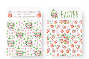 Easter watercolor set. Happy Easter!, an Illustration by SabinaWatercolorArt (Thumbnail 6 of 16)