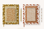 Warm Florals pattern & clipart, a Pattern Graphic by Cozy pattern shop (Thumbnail 8 of 11)