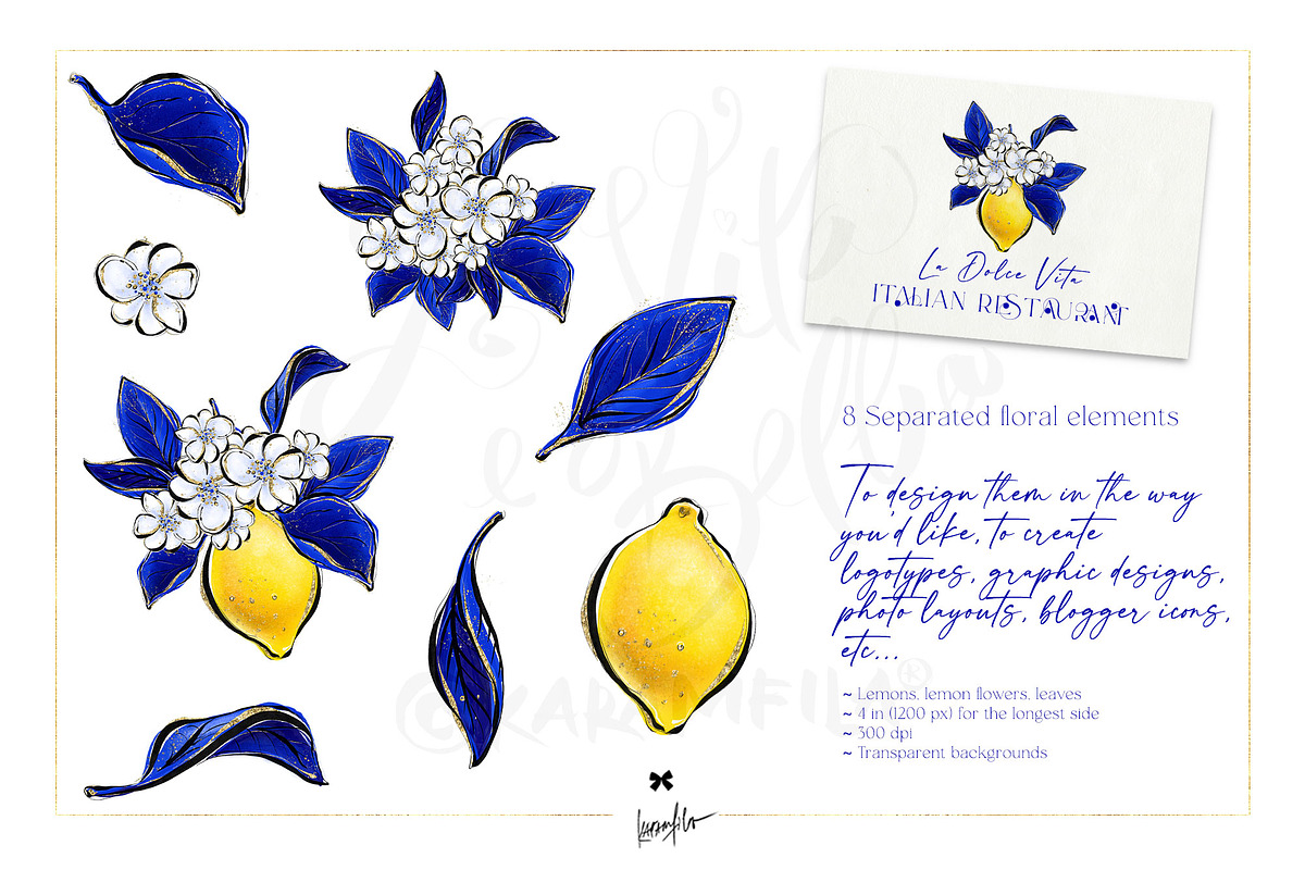 Mediterranean Summer Branding Kit, a Branding & Logo Template by KaramfilaS (Photo 4 of 8)