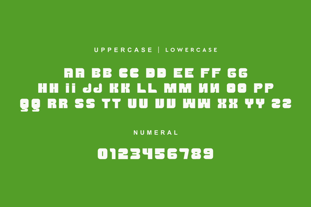 Onireak - Condensed Font, a Sans Serif Font by QR Design Studio (Photo 4 of 8)