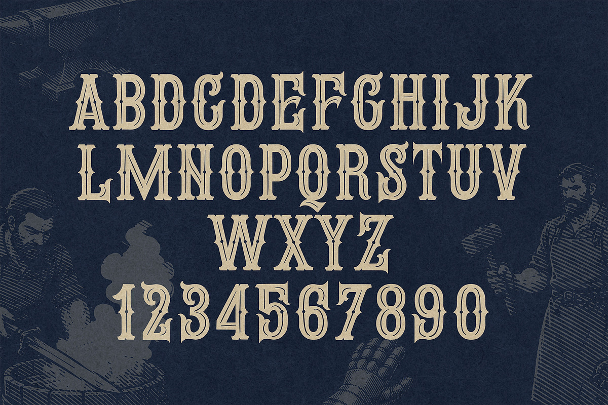 Memento – Vintage Western + Extra, a Serif Font by Kaizla03 (Photo 5 of 10)