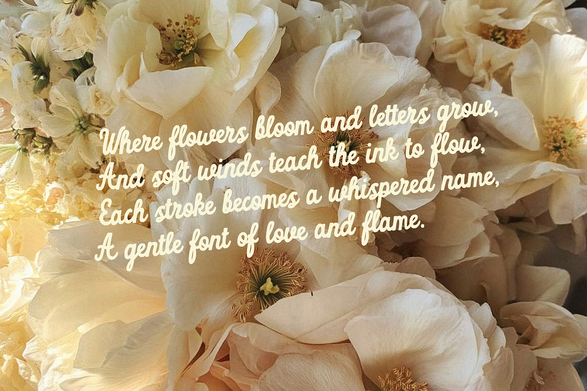 Butterchic Vintage Script Font, a Script Font by AnMark (Photo 9 of 17)