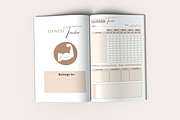 Fitness Tracker | KDP Interior, a Templates & Theme by KDPISH (Thumbnail 2 of 4)