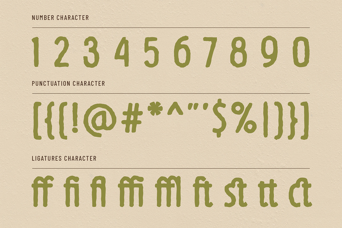 Questland - Rough Vintage HandDrawn, a Handwritten Font by Typia Nesia (Photo 12 of 12)
