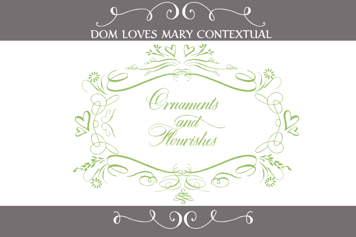 Sale-Dom Loves Mary Pro Font preview 4