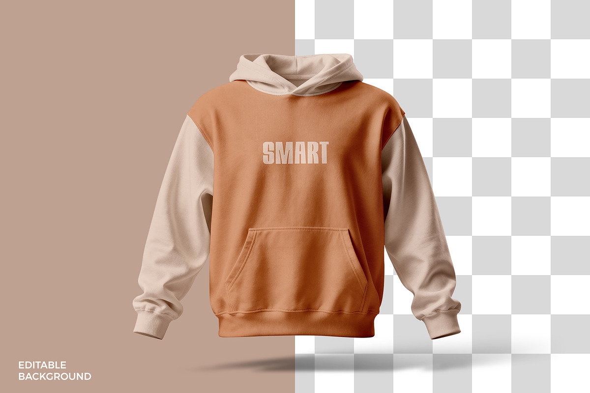 Realistic Hoodie Mockup, a Hoody Mockup by RamStudio2 (Photo 3 of 9)