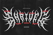 Shrivel | Black Metal Typeface, a Blackletter Font by Denustudios (Thumbnail 10 of 12)