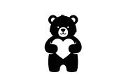 Cute Teddy Bear Love Vector Bundle, an Illustration by Designs_River (Thumbnail 45 of 51)
