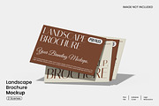 Landscape Brochure Mockup, an Advertising Mockup by Unerispace (Thumbnail 1 of 4)