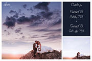 30 Dramatic Sunset Sky Overlays, a Texture Graphic by LovePhotoMoment (Thumbnail 10 of 14)