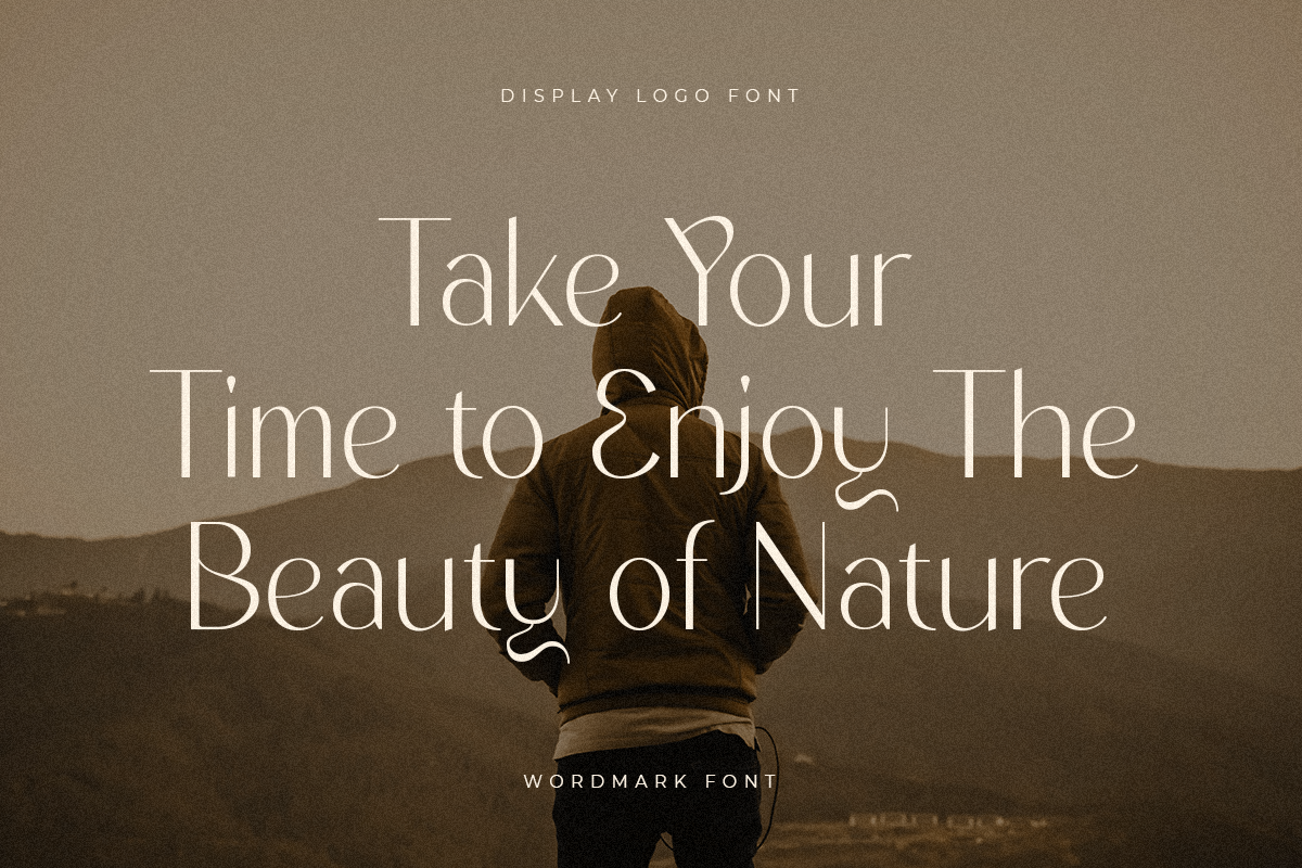 Wordmark - Display Logo Font, a Sans Serif Font by Hamz Studio (Photo 11 of 15)