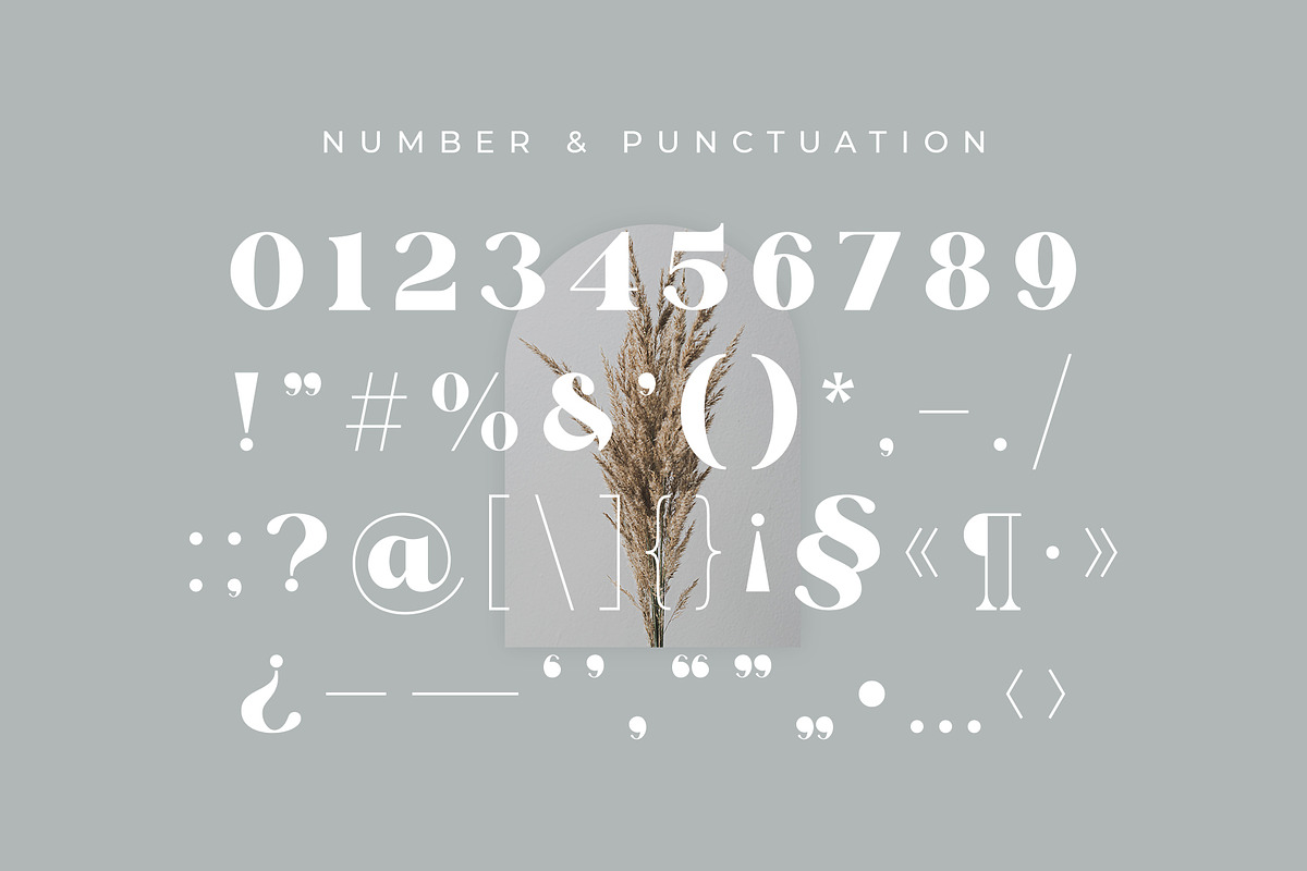 Glaure Vintage Serif Font, a Serif Font by Idea Studio (Photo 10 of 10)
