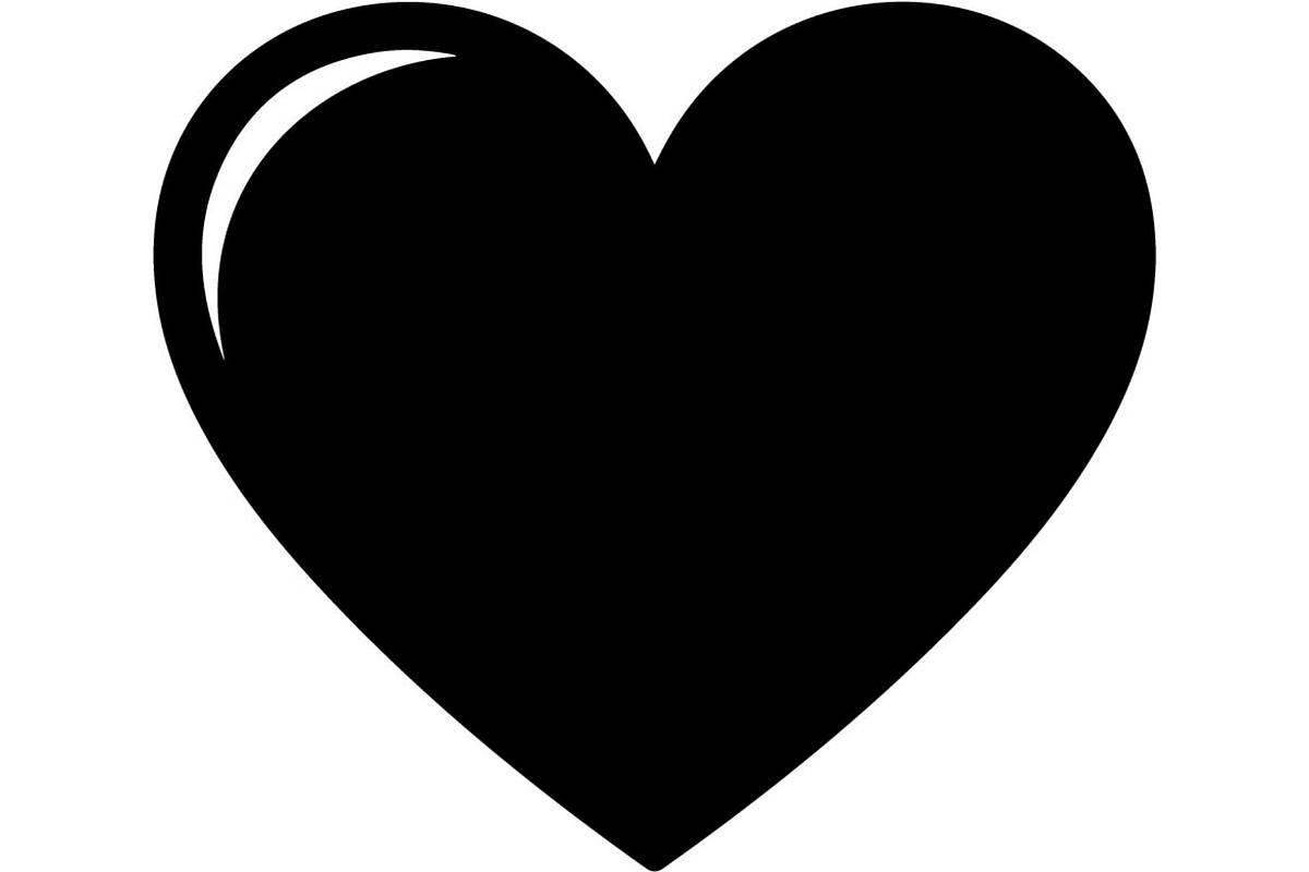 Heart Outline Silhouette, an Object Graphic by Creativeshirt (Photo 3 of 19)