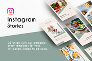 Instagram Stories Template Light, a Social Media Template by khoai_tây (Thumbnail 1 of 5)