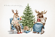 Christmas animals, an Animal Illustration by Mimomy (Thumbnail 2 of 11)
