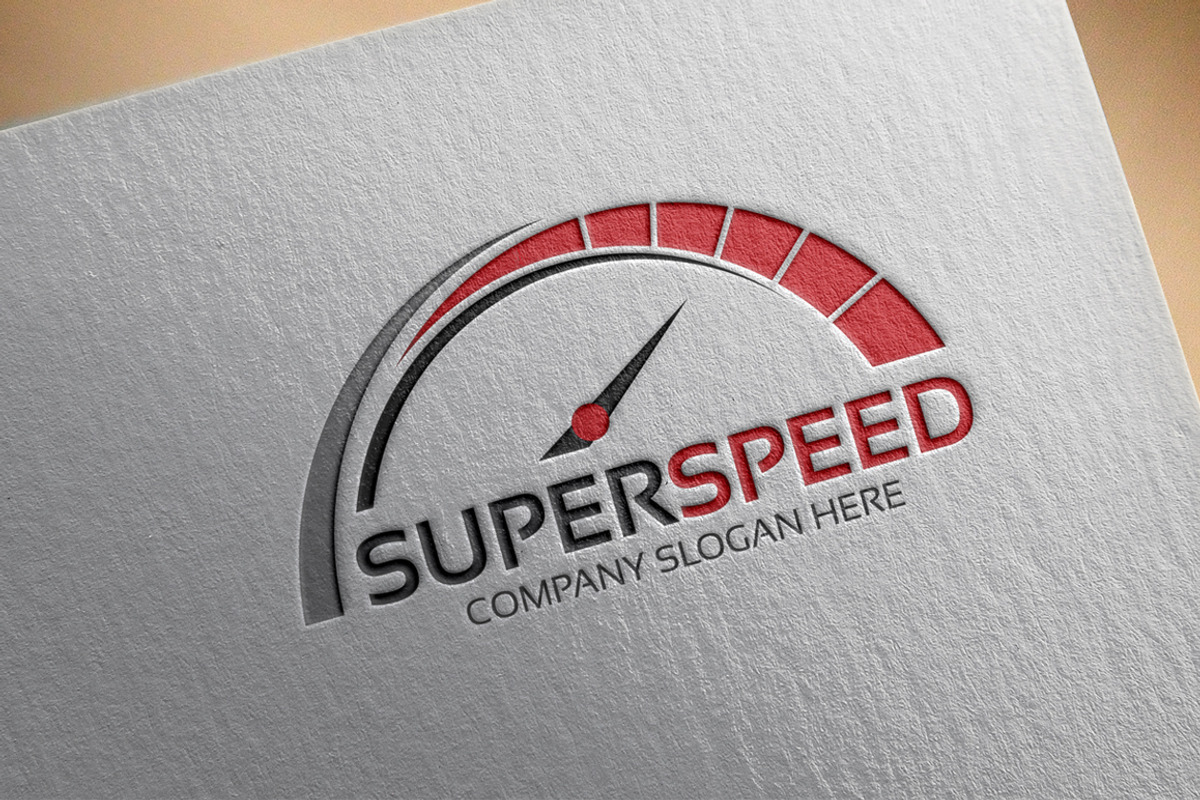 Super Speed Logo, a Branding & Logo Template by Orcshape Studio