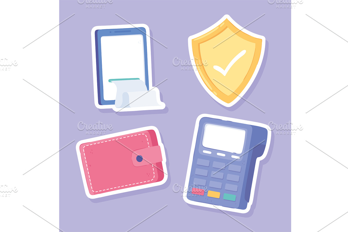 shopping pay and transaction, a Finance Illustration by studiogstock