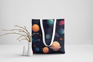 Floral Galaxy Posters And Patterns