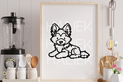 German Shepherd Procreate Stamps, a Brush Add-On by HalieKStudio (Thumbnail 9 of 9)