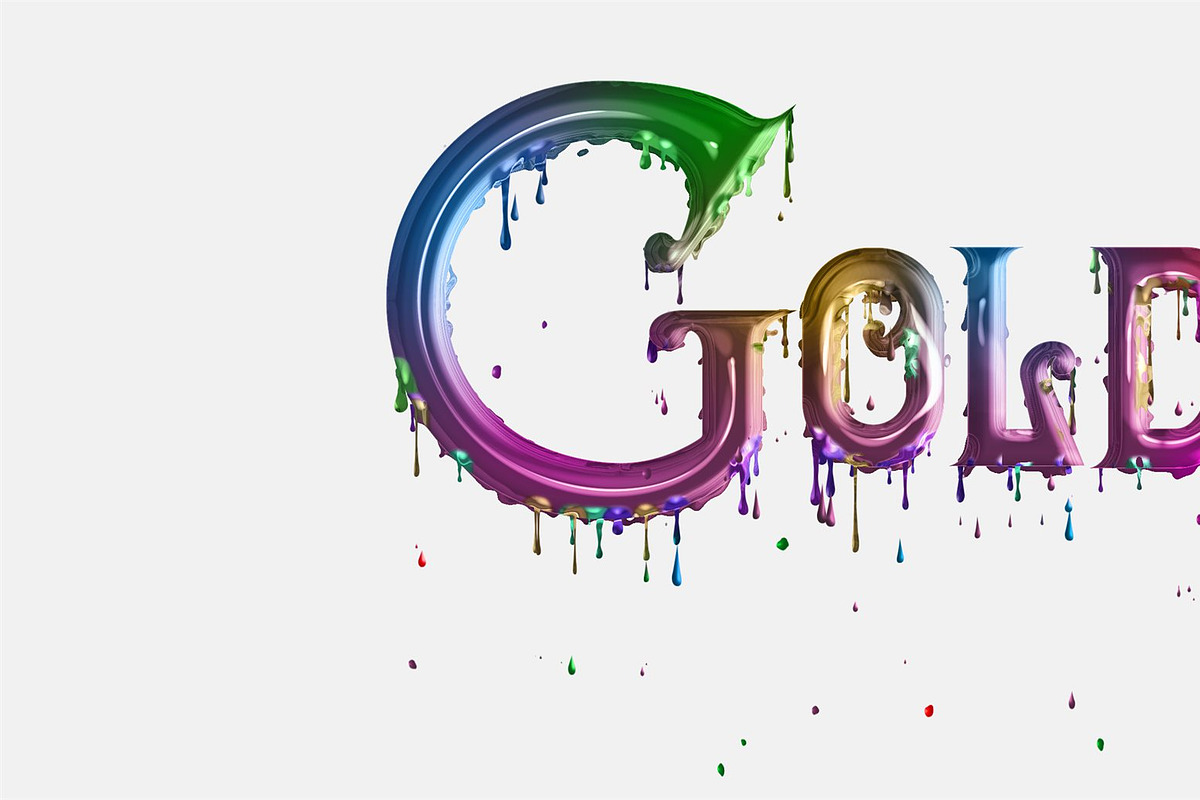 Dripping Gold Photoshop Action, an Action Add-On by Sevenstyles (Photo 8 of 16)