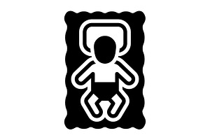 Infant Newborn Solid Icon