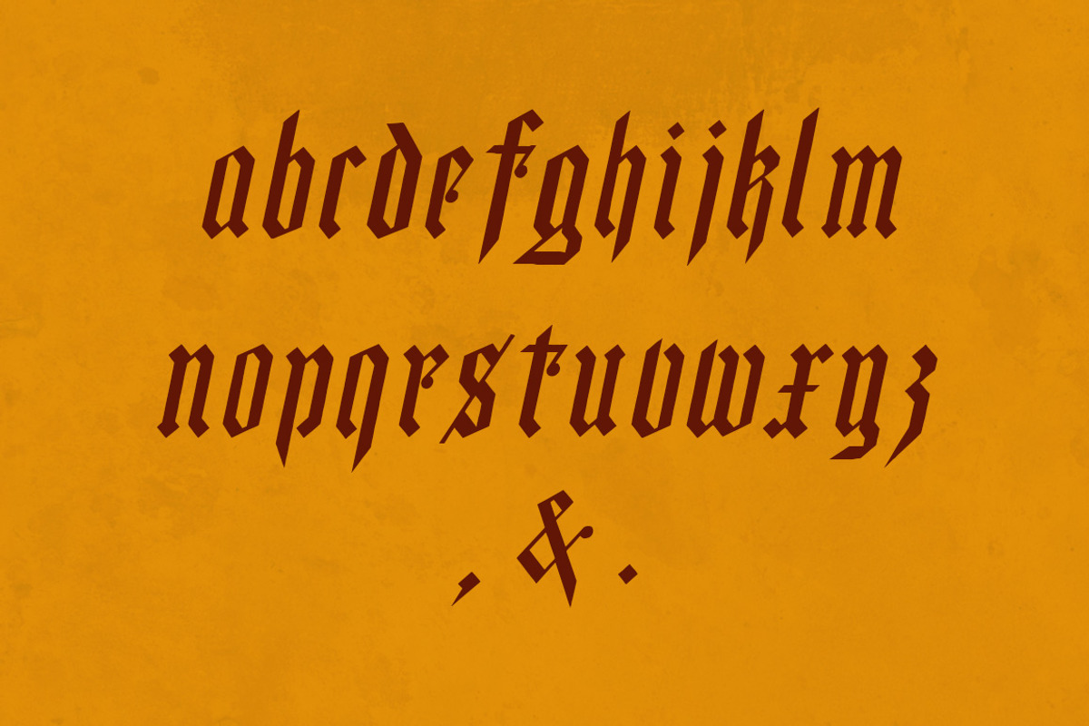 Parapet - Blackletter Typeface preview 4
