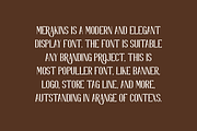 Merakins - Fashion & Elegant Font, a Sans Serif Font by QR Design Studio (Thumbnail 2 of 7)