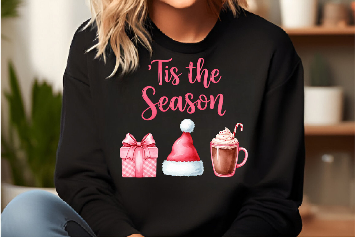 Tis The Season Christmas PNG, an Illustration by DreamCafeArt (Photo 2 of 6)