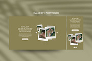 6 Showit Canvas Templates Bundle, a Websites & App Template by Amaré Creative (Thumbnail 5 of 8)