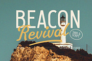 Beacon Revival Vintage Font Duo, a Script Font by Letterhend Studio (Thumbnail 1 of 11)