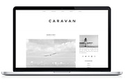 Responsive WP Theme - Caravan, a WordPress Template by Light Morango (Thumbnail 1 of 4)