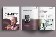 Nonprofit Charity Brochure Template, a Brochure Template by NorthPeak (Thumbnail 3 of 9)