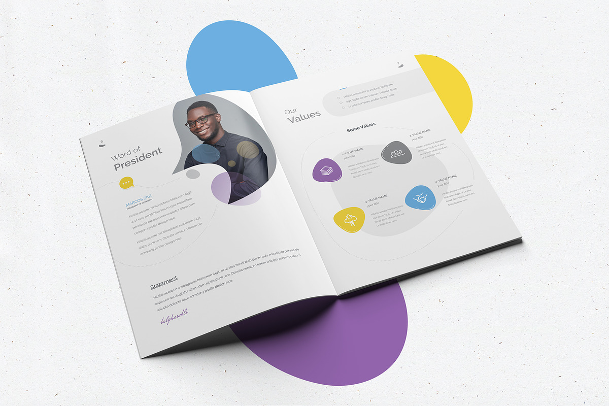 Company Profile, a Brochure Template by WOWPro (Photo 5 of 10)