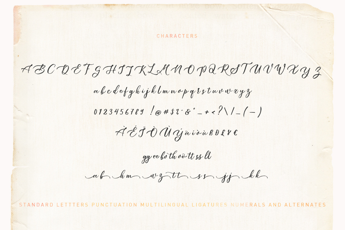 Break dance, a Script Font by Franstudio (Photo 6 of 8)